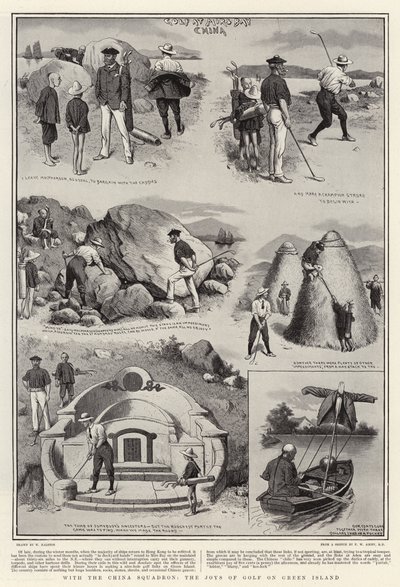 With the China Squadron, the Joys of Golf on Green Island by William Ralston